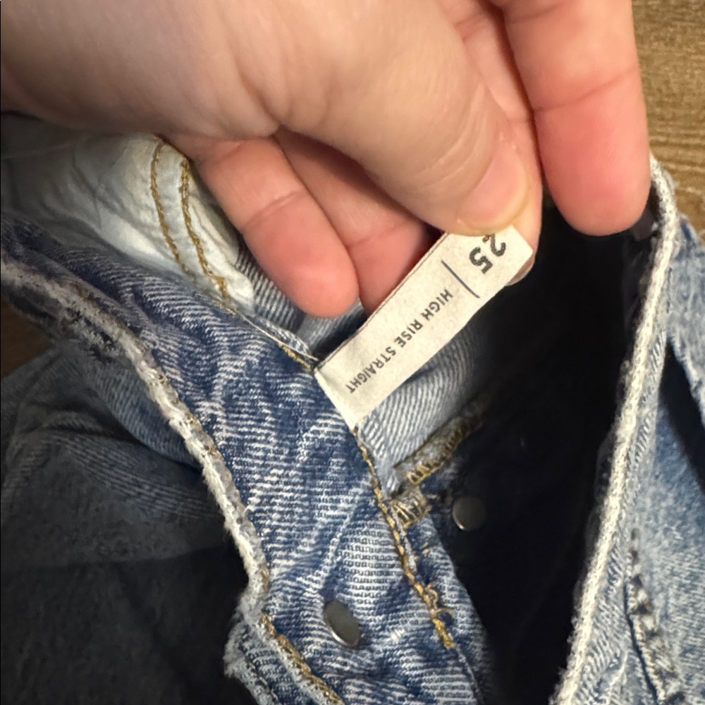 Pacsun high rise stretch jeans 25 - Picture 5 of 5